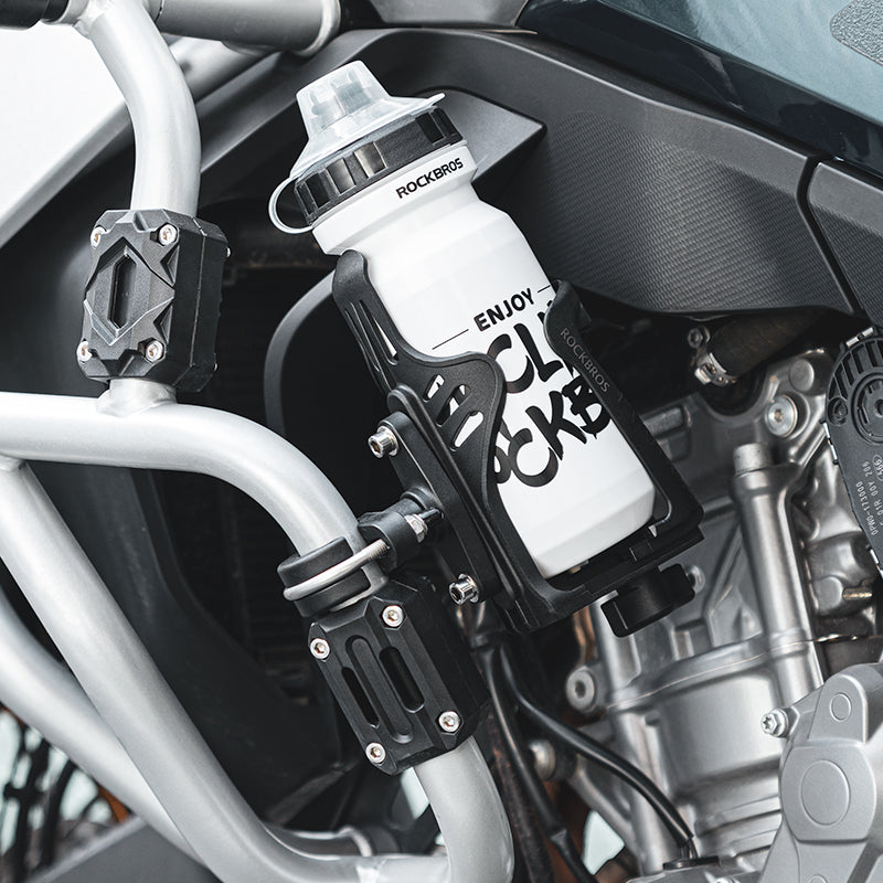 ROCKBROS Motorcycle Bottle Mount Holder Bicycle Water Bottle Cage MTB Road Bike Kettle Bracket