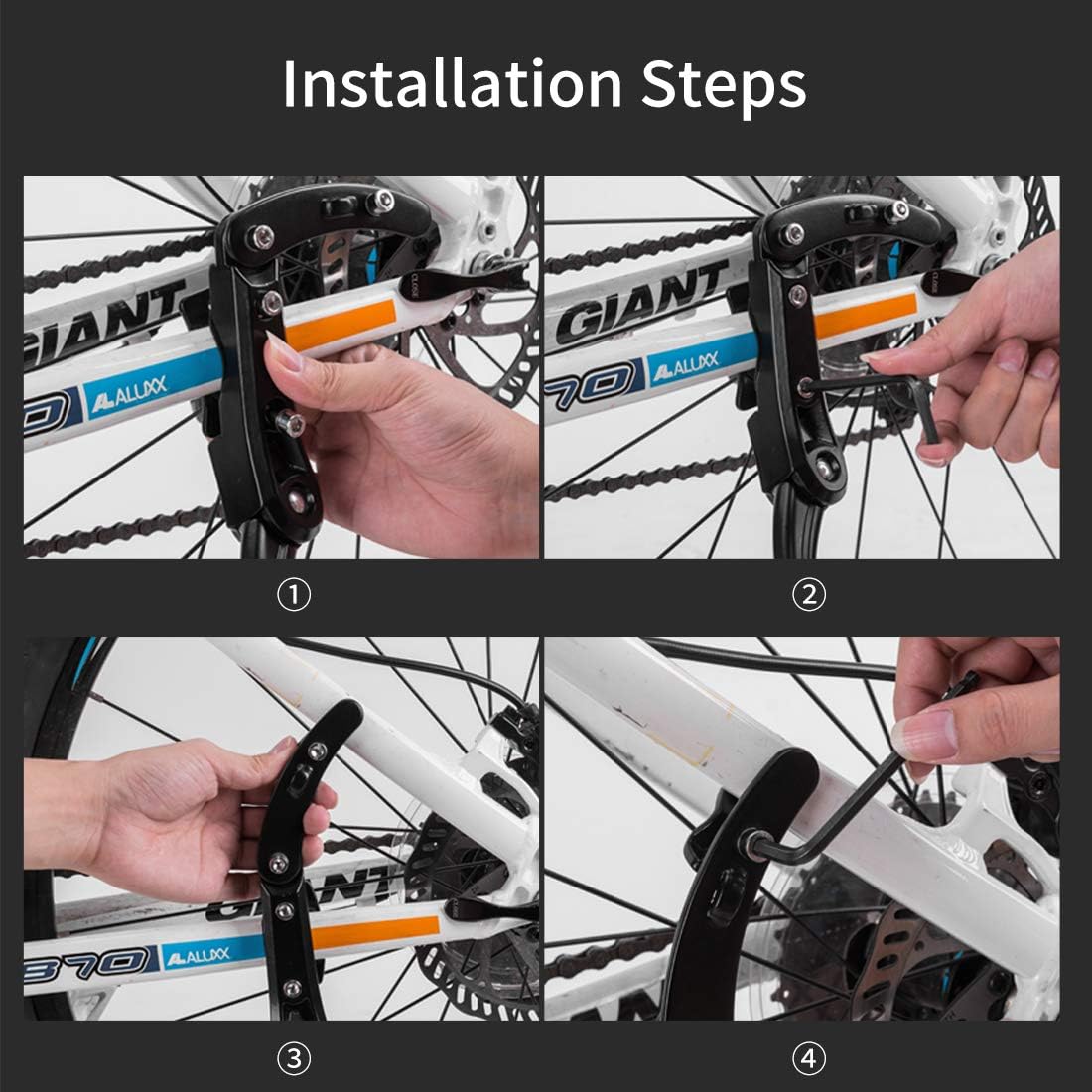 ROCKBROS Rear Mount Adjustable Kickstand