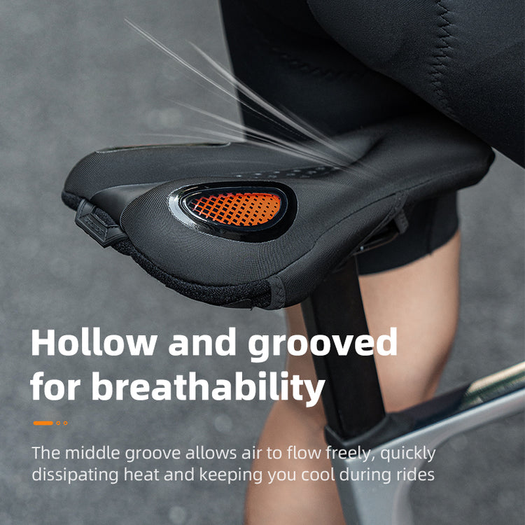 ROCKBROS Bicycle Bike Saddle Seat Cover Silicone Gel Shockproof Breathable