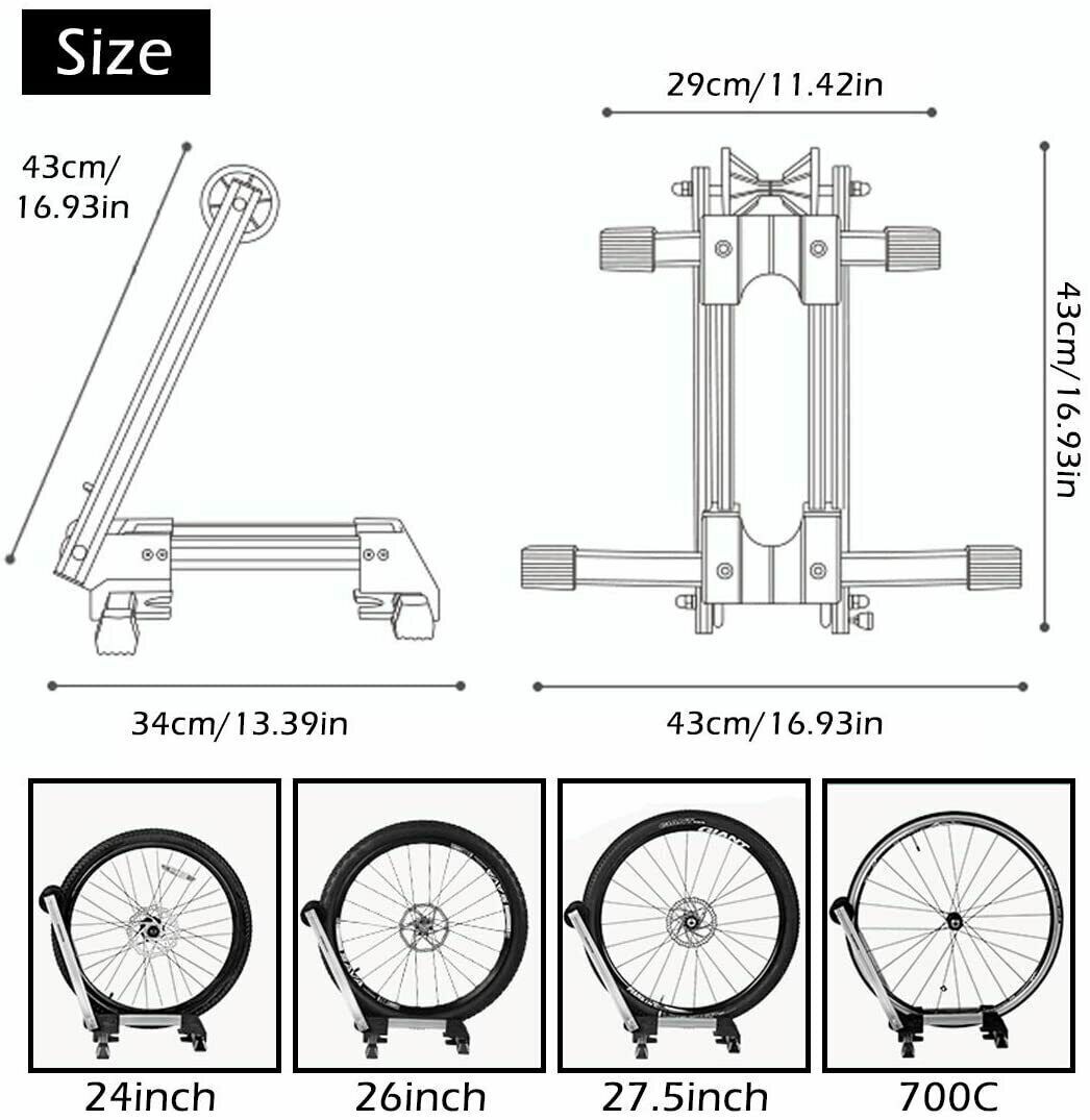 ROCKBROS Foldable Bike Stand for Indoor Parking