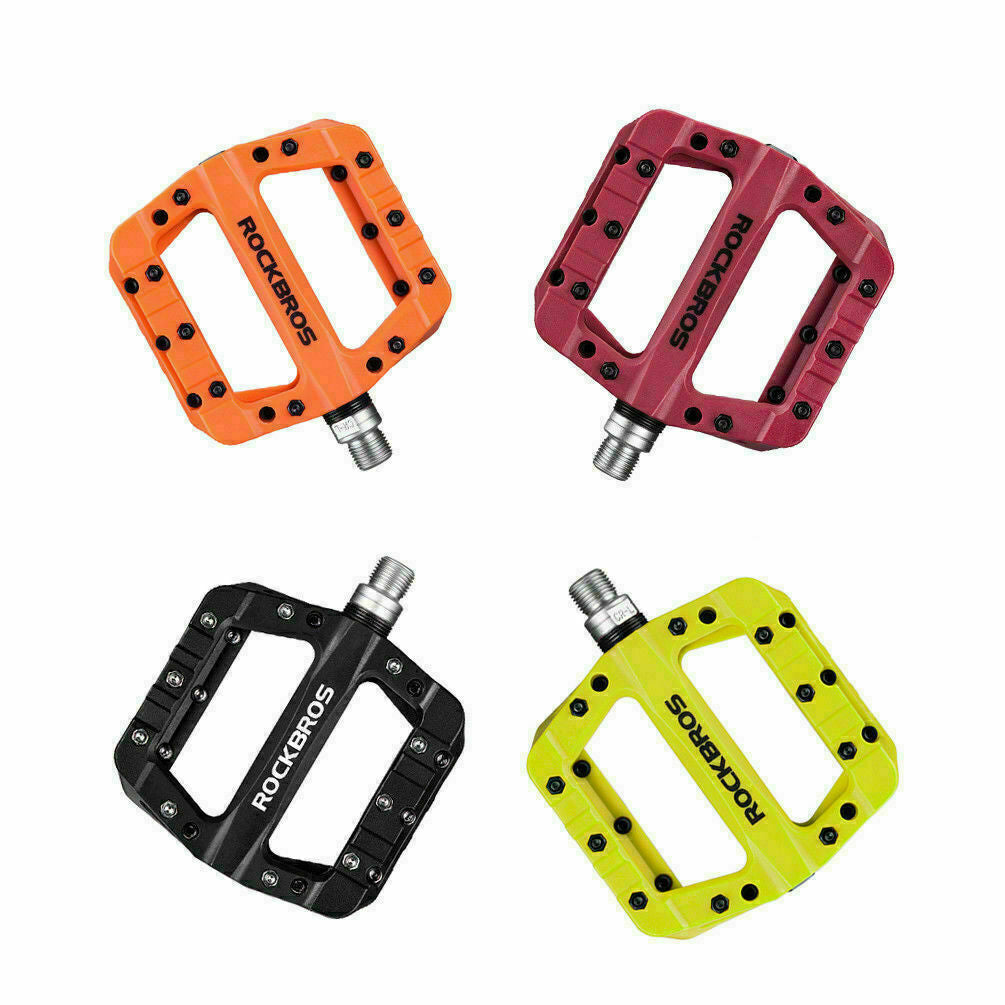 ROCKBROS Lightweight Bike Pedals in Various Colours (Pair)