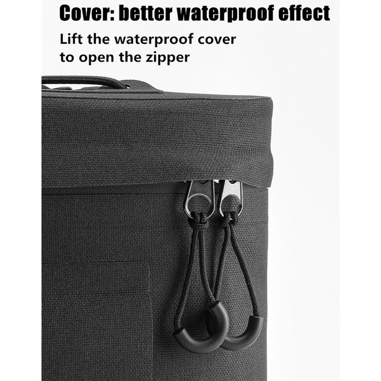ROCKBROS Bicycle Rear Rack Pannier Bag 6L Waterproof Bike Trunk Bag Storage Bag