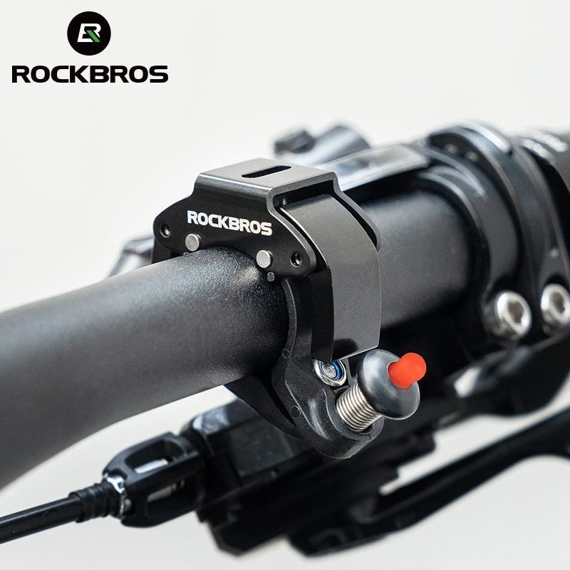 ROCKBROS Bike Bicycle Mini Hidden Bell Loud Sound 100dB Safety Cycling Accessories