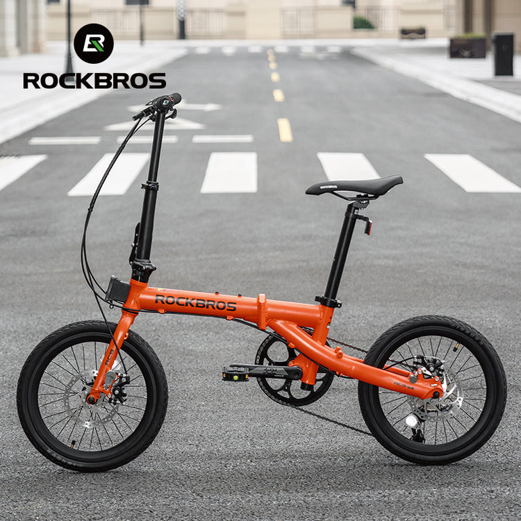 ROCKBROS ACS 16 Inch Folding Bike 9 Speed 11-32T Cassette Disc Brake
