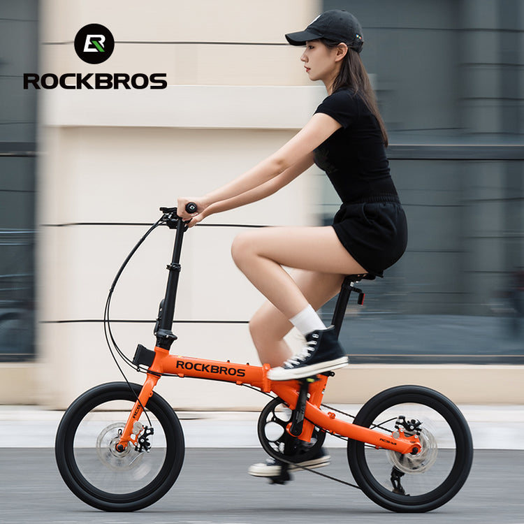 ROCKBROS ACS 16 Inch Folding Bike 9 Speed 11-32T Cassette Disc Brake