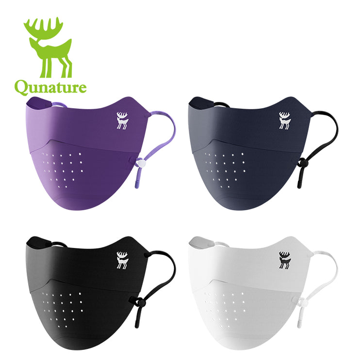 Qunature Summer Outdoor Face Mask Breathable Comfort UV Protection