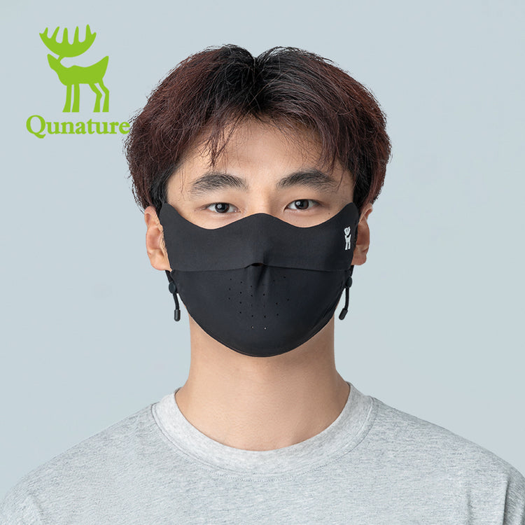 Qunature Summer Outdoor Face Mask Breathable Comfort UV Protection