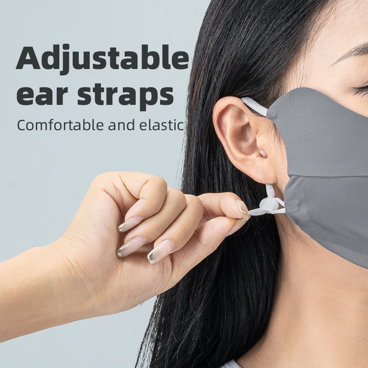 Qunature Summer Outdoor Face Mask Breathable Comfort UV Protection
