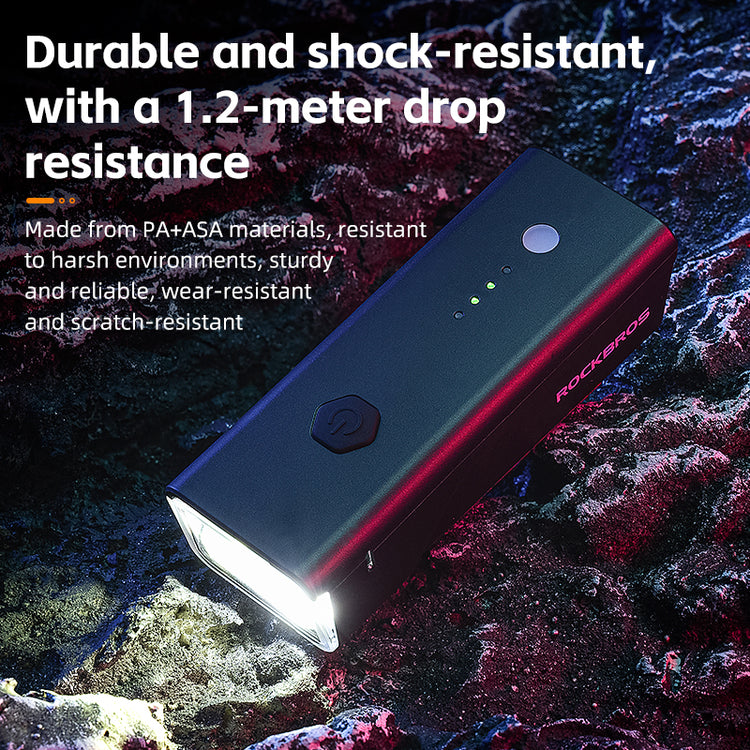 ROCKBROS Waterproof Front Bike Light
