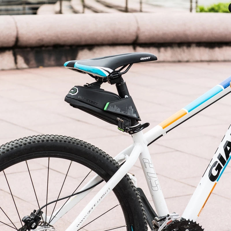 Waterproof Cycling Rear Saddle Bag Bike Rear Seatpost Panniers MTB Bike Accessories 1L/1.5L