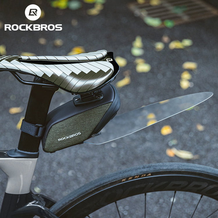 ROCKBROS Bicycle Bike Cycling Tail Bag With Mudguard Quick Release Saddle Bag