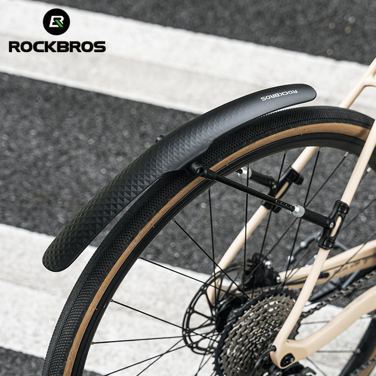 ROCKBROS Road Bike Front Or Rear Fender Quick Release Cycling Bicycle Mudguard Adjustable