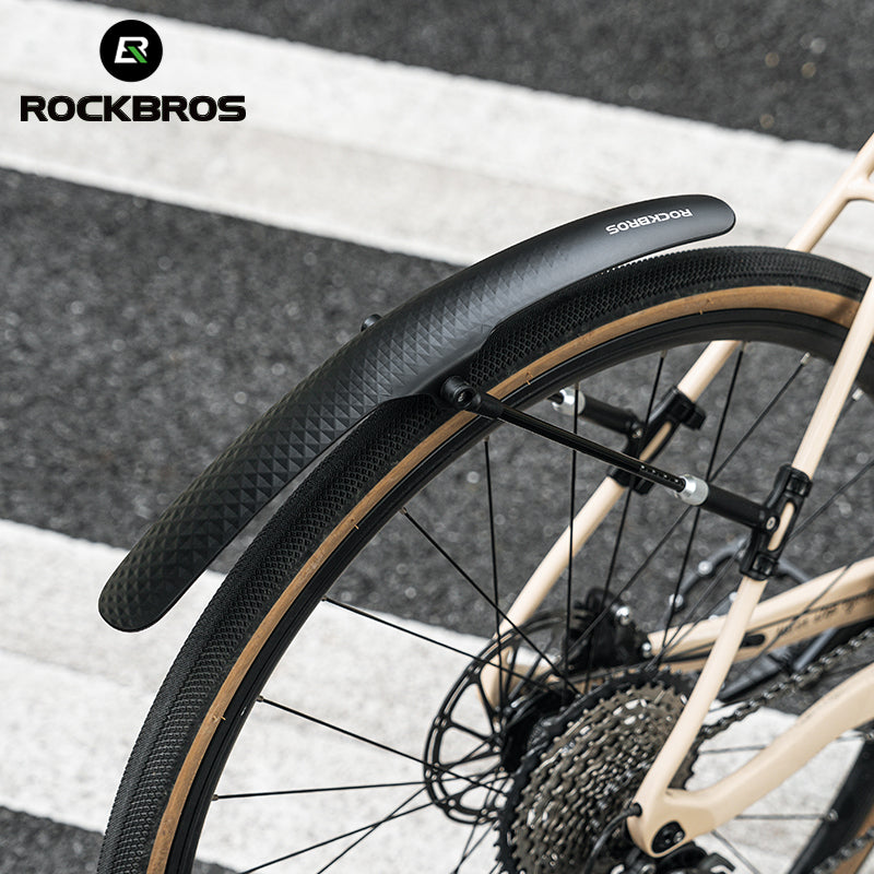 ROCKBROS Road Bike Front Or Rear Fender Quick Release Cycling Bicycle Mudguard Adjustable