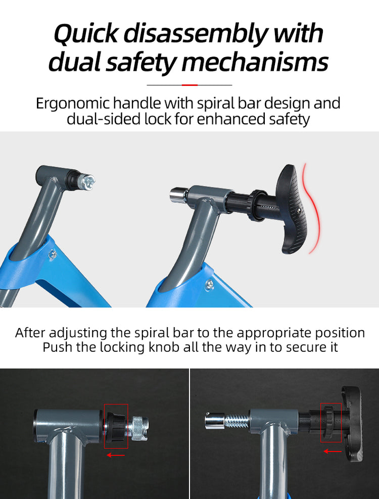 ROCKBROS-Bike Trainer Stand for Indoor Riding Bicycle Exercise Magnetic Stand