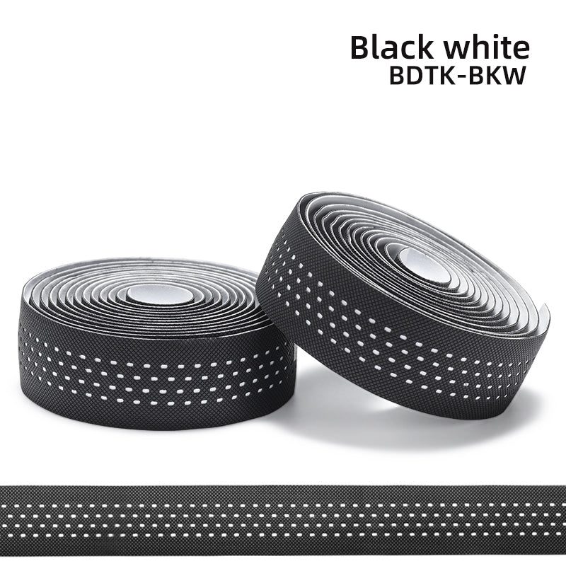 ROCKBROS Handlebar Tape PU Eva Anti-slip Wrap Soft Breathable Shockproof Road Tape End Bar MTB Bicycle Grips Cycling Accessories