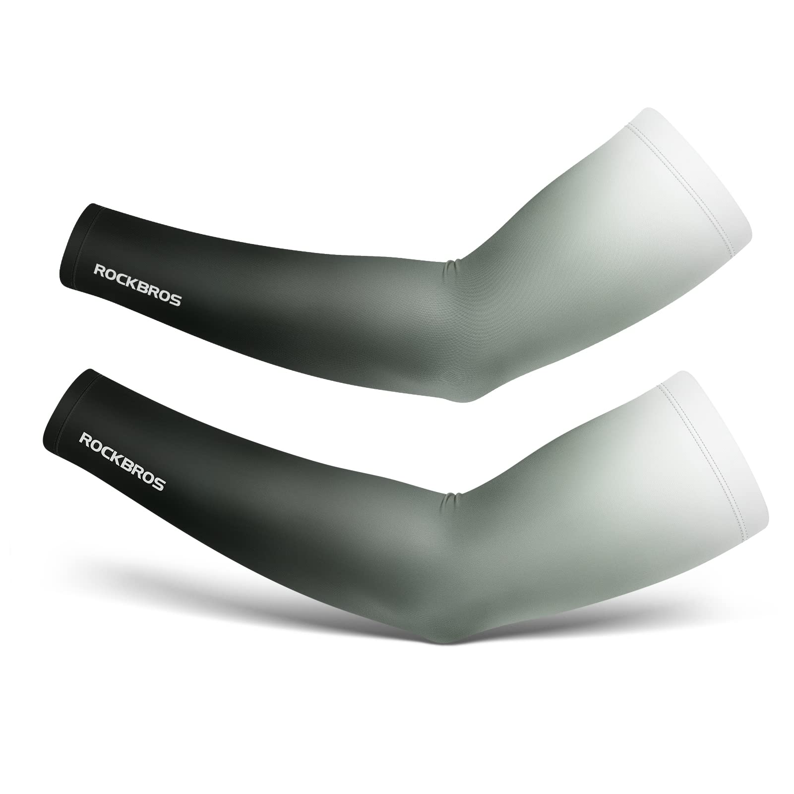 ROCKBROS UPF50+ cooling arm sleeves for cycling and running
#color_Black1