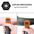 ROCKBROS UPF50+ cooling arm sleeves for cycling and running