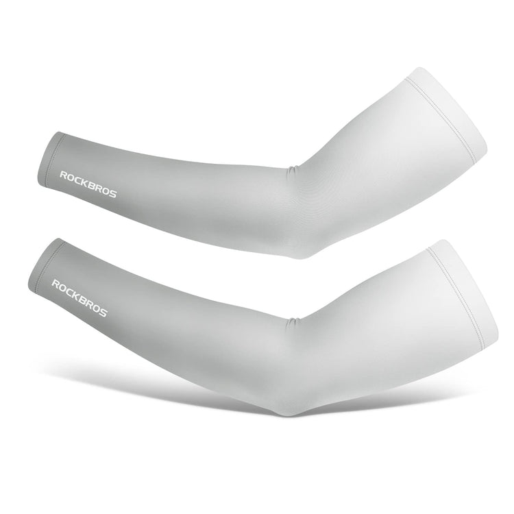 ROCKBROS UPF50+ cooling arm sleeves for cycling and running