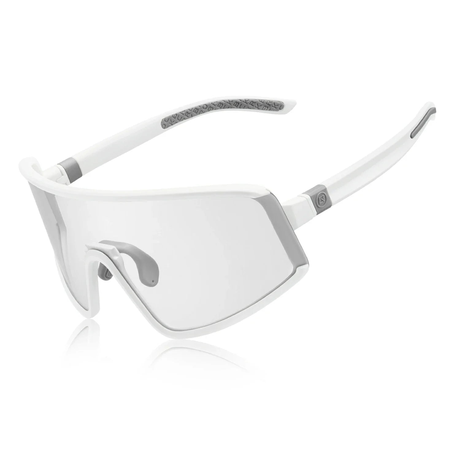 rockbros anti-fog photochromic cycling glasses SP376 for men and women
#color_white