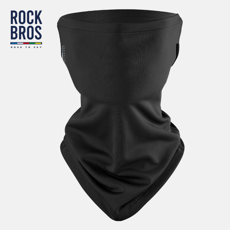 【ROAD TO SKY】Spring & Autumn Balaclava Cycling Scarf and Neck Cover#Color_Black