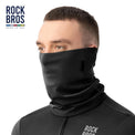 【ROAD TO SKY】Spring & Autumn Balaclava Cycling Scarf and Neck Cover#Color_Black