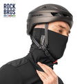 【ROAD TO SKY】Spring & Autumn Balaclava Cycling Scarf and Neck Cover#Color_Black