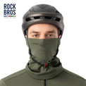 【ROAD TO SKY】Spring & Autumn Balaclava Cycling Scarf and Neck Cover#Color_Green