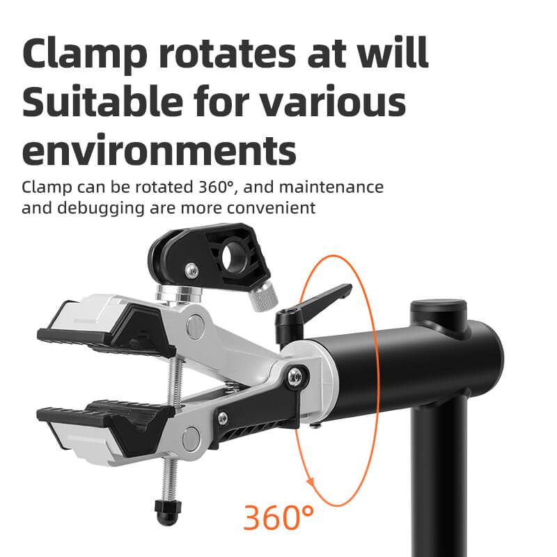 ROCKBROS 360° Rotatable Bike Repair Stand with Tool Tray Options Repair Stand