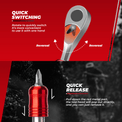ROCKBROS Bicycle Bike Repair Tool Set featuring a 72-tooth ratchet wrench, designed for efficient and easy bike maintenance with a comprehensive range of tools for repairs and adjustments.
