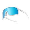 ROCKBROS cycling sunglasses with photochromic and polarized lenses, UV400 protection, ideal for outdoor sports and cycling.