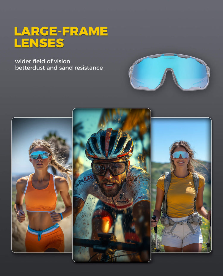 Photochromic Cycling Sunglasses 3 Lenses - SP351