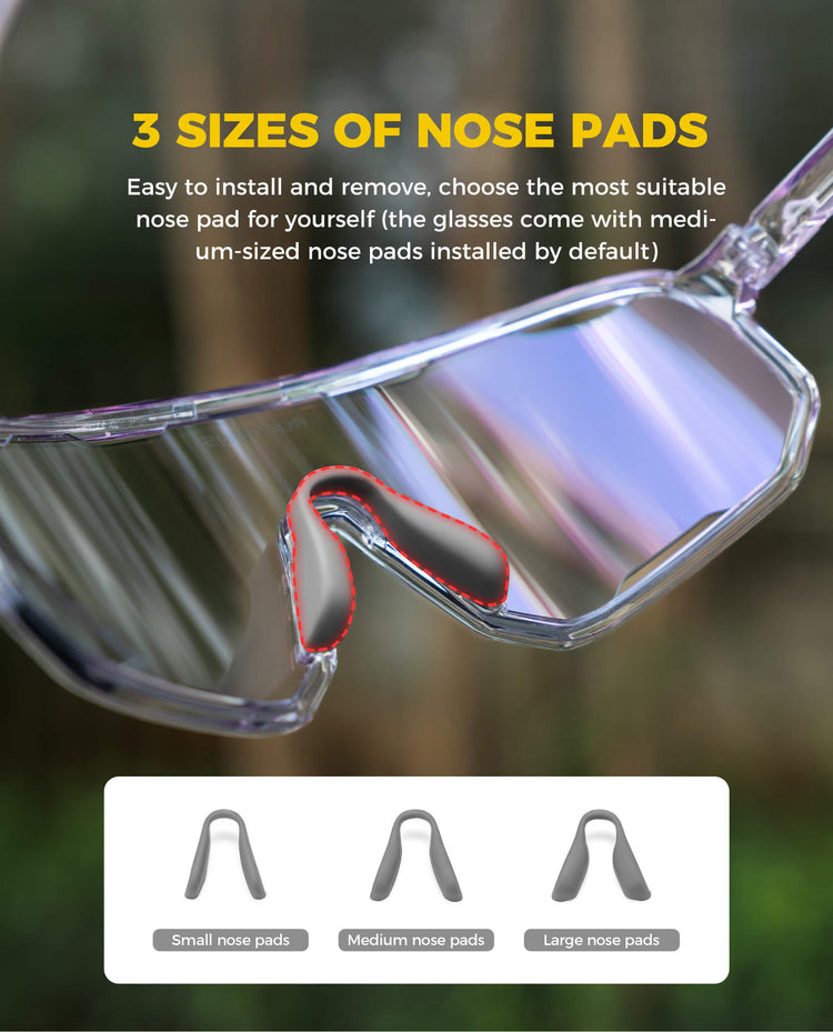 Photochromic Cycling Sunglasses 3 Lenses - SP351
