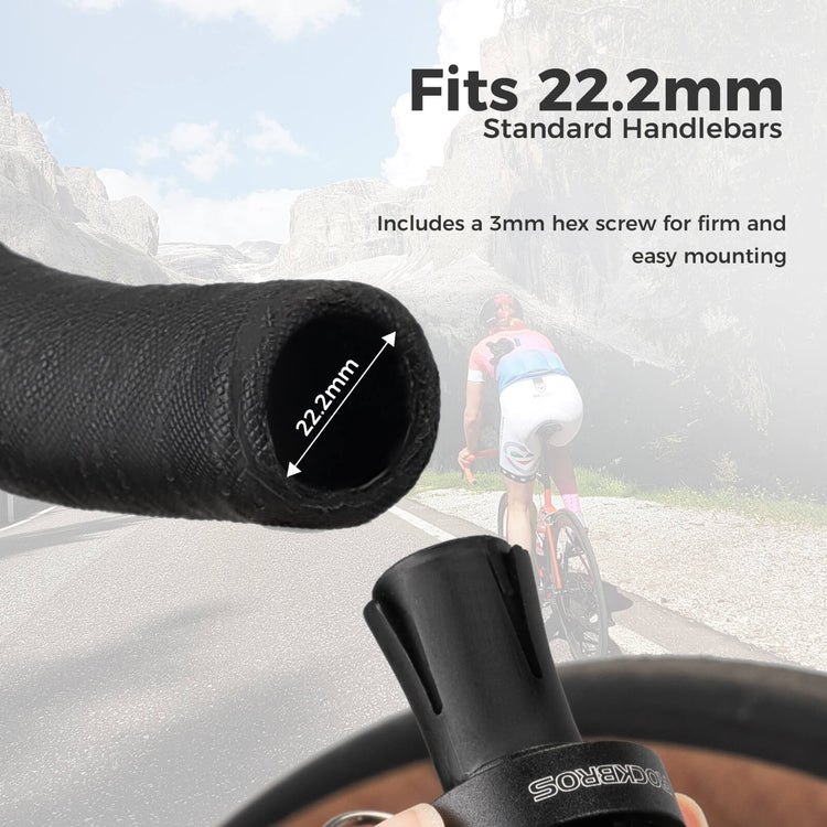 ROCKBROS Road Bike Bell Handlebar Plug ¨C Smart, Compact & Loud! 