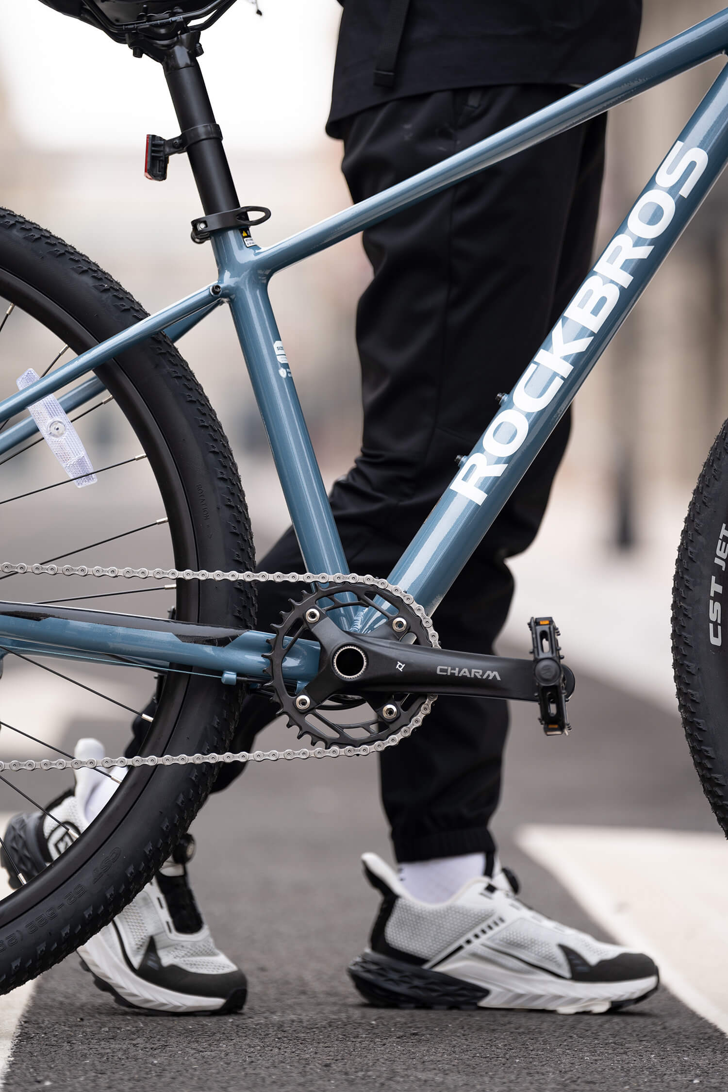 all-groups ROCKBROS 29" Aluminium Mountain Bike with Hydraulic Disc Brakes & Gears - MT400