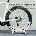 ROCKBROS Adjustable Wooden Bike Stand Durable Floor Rack