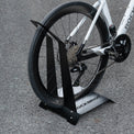 ROCKBROS Bike Stand - L-Shaped Carbon Steel Parking Rack for Mountain Bikes