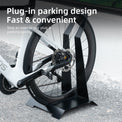 ROCKBROS Bike Stand - L-Shaped Carbon Steel Parking Rack for Mountain Bikes