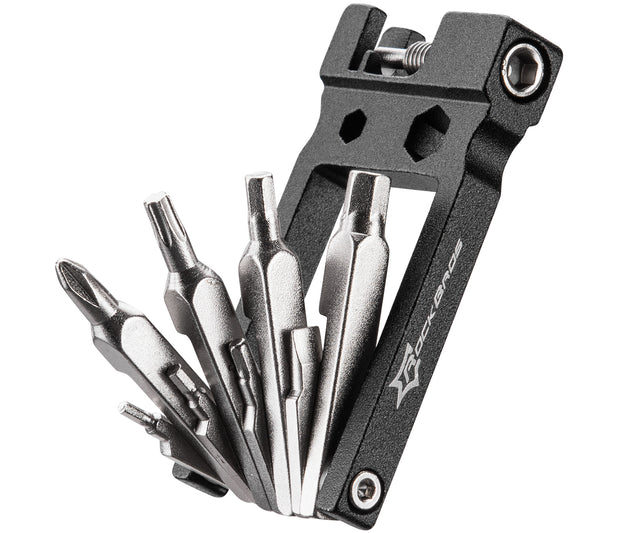 ROCKBROS Foldable Bicycle Multi-Tool Set - Stainless Steel Options 20-in-1 Repair Tool