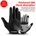 ROCKBROS Full-Finger Touchscreen Cycling Gloves - Unisex, Suitable for Spring, Autumn, and Winter