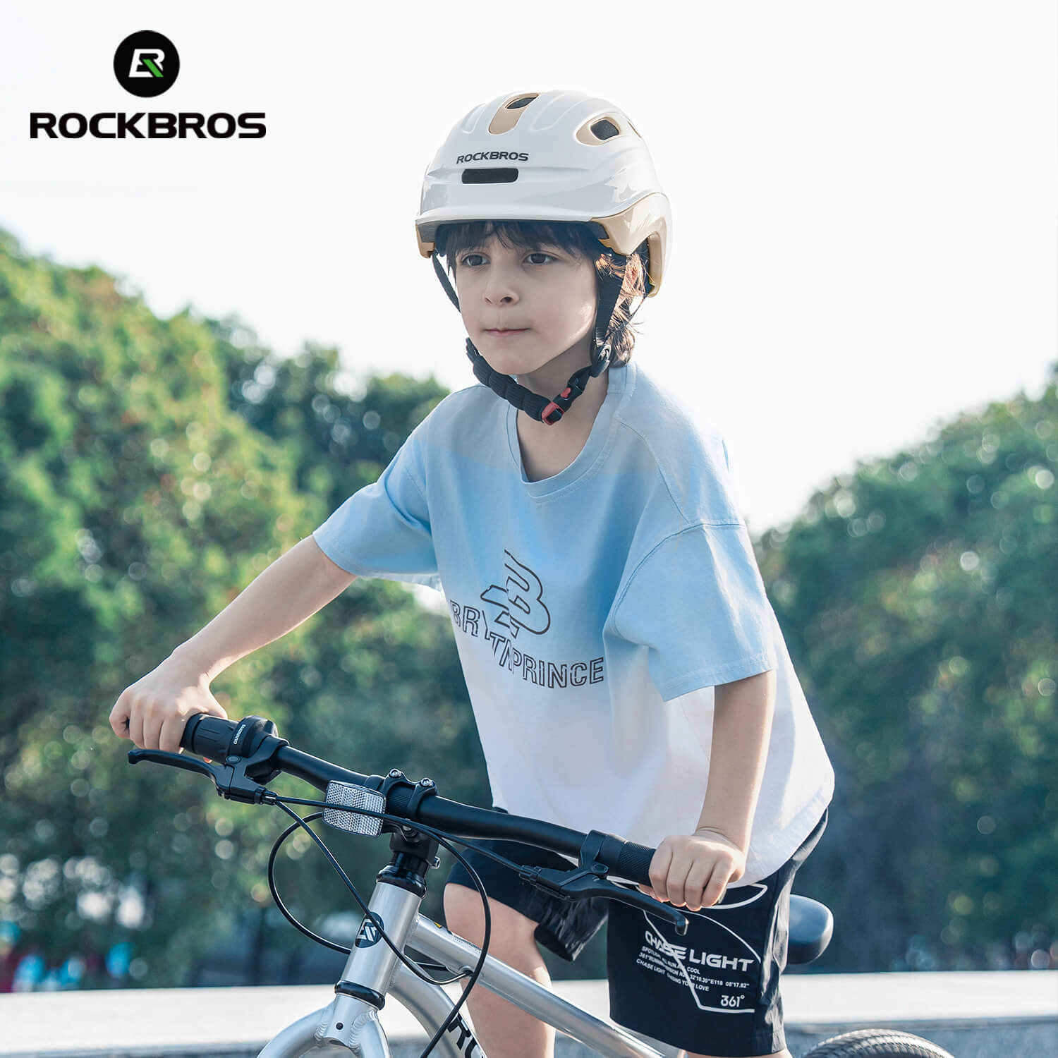all-groups ROCKBROS Kids' Bike Helmet with Tail Light Mounting Option