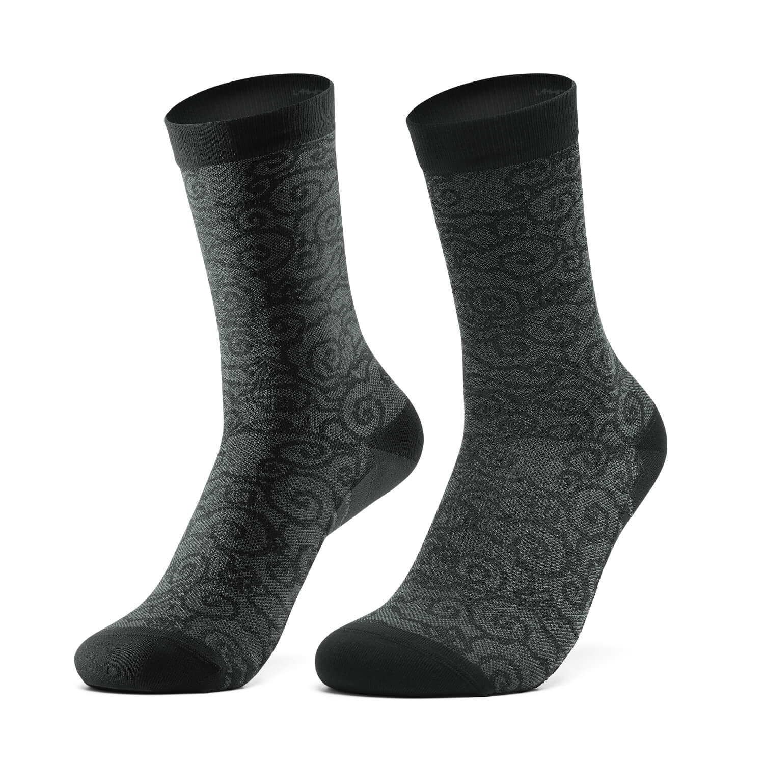 ROCKBROS Road to Sky Cycling Socks Quick-Qrying Breathable Color Black