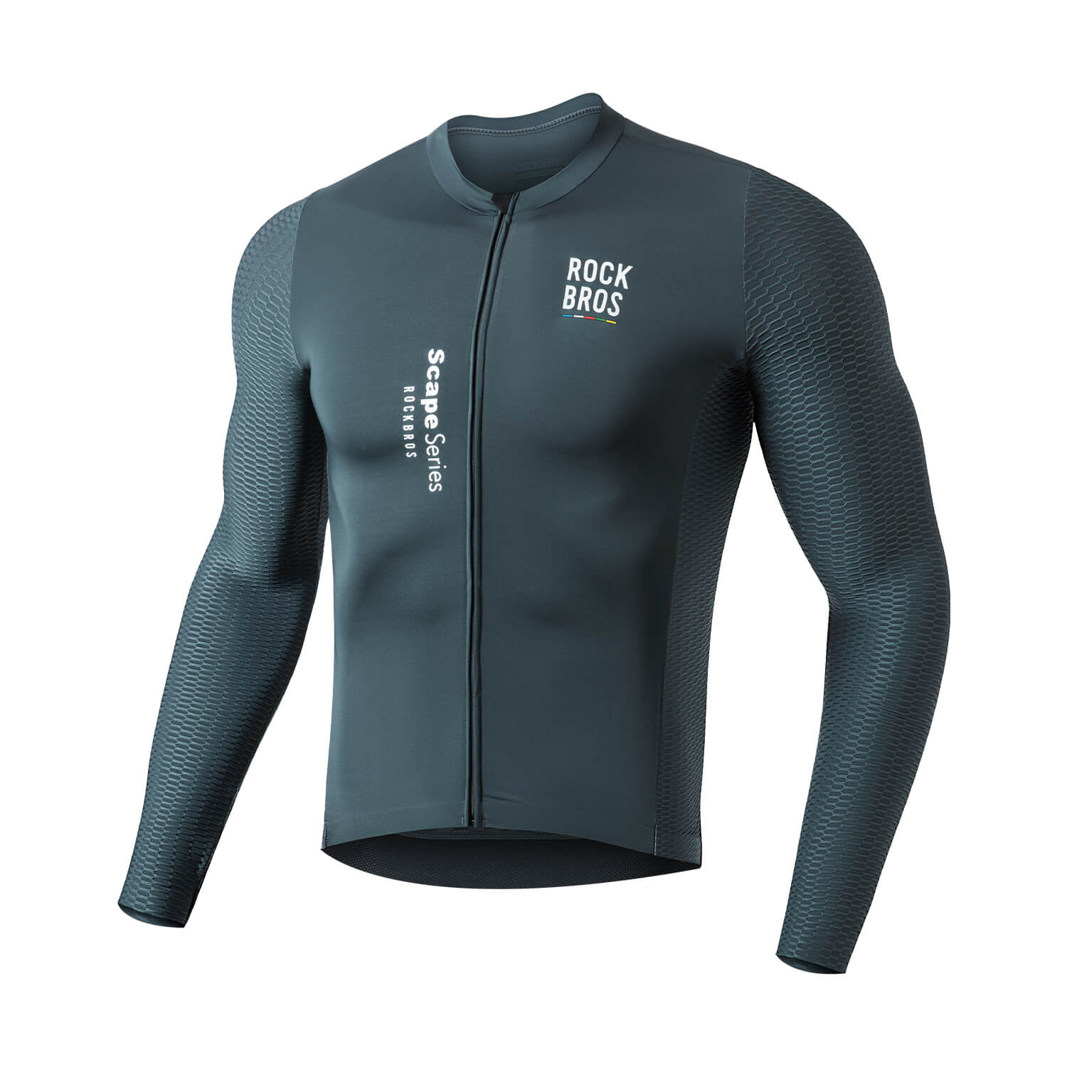 ROCKBROS Road to Sky Long Sleeve Cycling Jersey Breathable Sports Jacket