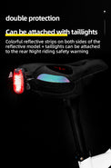 ROCKBROS Soft Bike Saddle Cover Style With Light