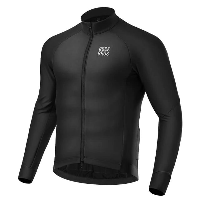 ROCKBROS Winter Fleece Cycling Jersey