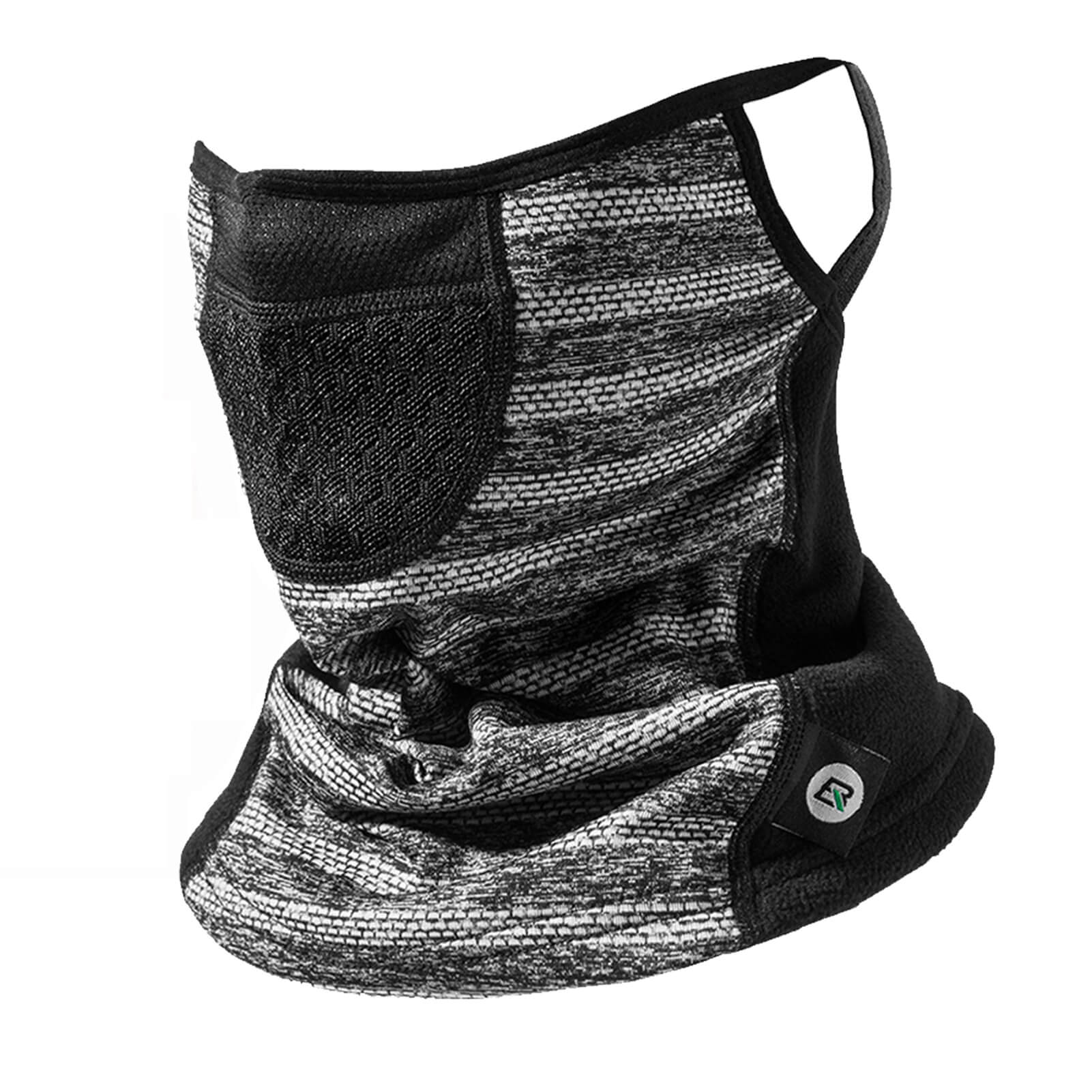 ROCKBROS Winter Neck Gaiter Warmer with Ear Loops Cold Weather Color Grey