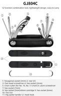 all-groups ROCKBROS 16-in-1 Portable Bike Repair Kit