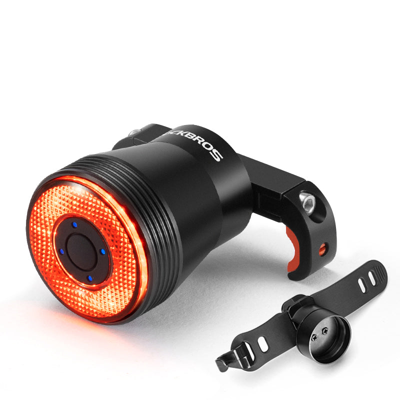 ROCKBROS Bicycle Smart Brake & Tail Light Q5#Option_TL907Q50-Saddle + Seatpost Mount