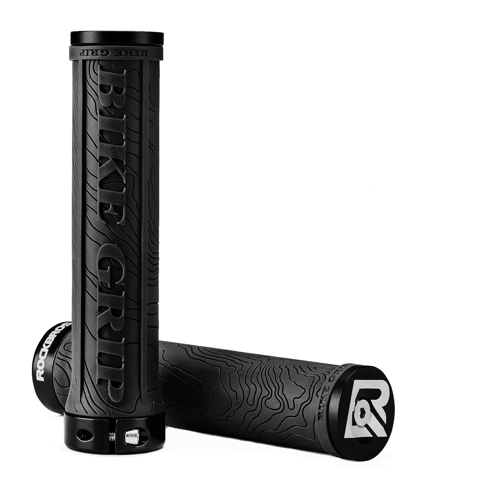 ROCKBROS Bike Handlebar Grips Double Lock-on Color Black