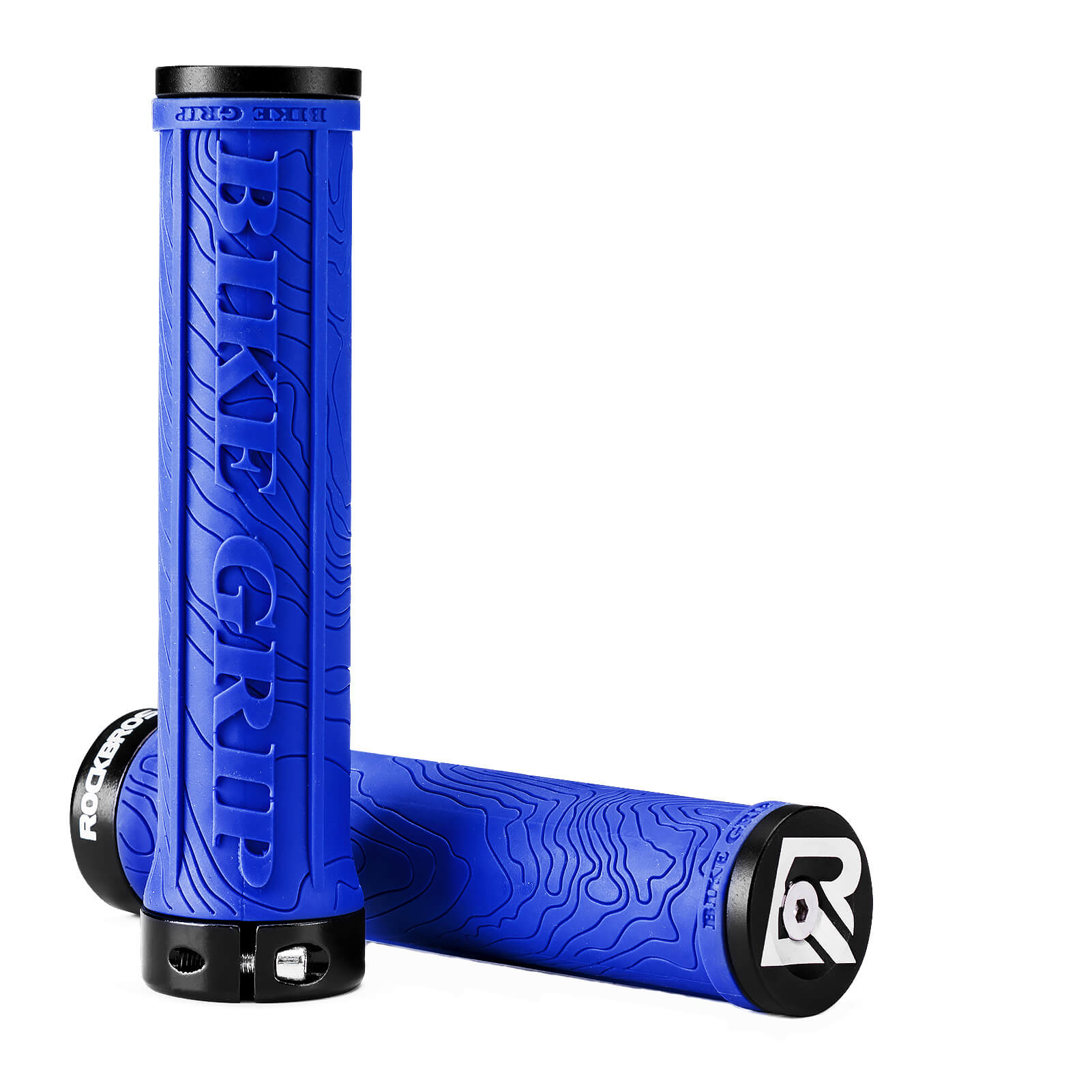 ROCKBROS Bike Handlebar Grips Double Lock-on Color Blue