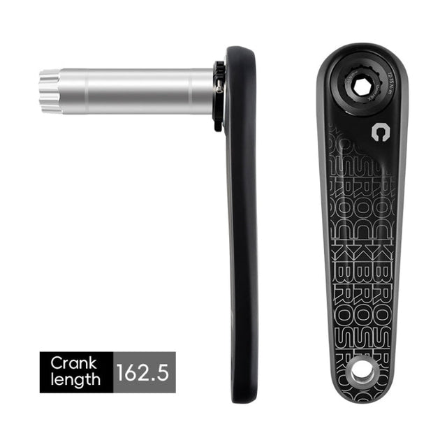 ROCKBROS Carbon Fiber Bike Crankset Size 162.5mm